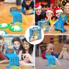 ZK30 Kids Connect 4 Shots Board Game - Family Match Educational Toy for Christmas, Xmas Training Finger Shooting Fun 15 6