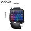 Anti-Water USB Metal Mechanical Gaming Keyboard with 104 RGB Backlit Keys and Phone Holder Bracket for Gamers 10 1