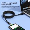 Super Fast 120W 6A USB to Type C Charging Data Cord for Xiaomi 12, Redmi Note 11, Samsung S22/S21 and Huawei - Durable Type-C Charger Cable 16 6
