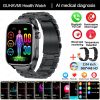 2024 Medical Grade Men's Smart Watch: ECG+PPG, Blood Glucose Monitor, Heart Rate & Blood Pressure Tracker - Micro Physical Examination Health Watches 38 12