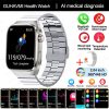 2024 Medical Grade Men's Smart Watch: ECG+PPG, Blood Glucose Monitor, Heart Rate & Blood Pressure Tracker - Micro Physical Examination Health Watches 43 17