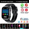 2024 Medical Grade Men's Smart Watch: ECG+PPG, Blood Glucose Monitor, Heart Rate & Blood Pressure Tracker - Micro Physical Examination Health Watches 44 0|