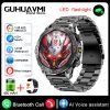2024 Military GPS Smart Watch for Men: Outdoor, AMOLED HD Screen, Heart Rate & Blood Pressure Monitor, Bluetooth Call Feature and Waterproof 31 5