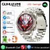 2024 Military GPS Smart Watch for Men: Outdoor, AMOLED HD Screen, Heart Rate & Blood Pressure Monitor, Bluetooth Call Feature and Waterproof 38 12