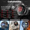2024 Military GPS Smart Watch for Men: Outdoor, AMOLED HD Screen, Heart Rate & Blood Pressure Monitor, Bluetooth Call Feature and Waterproof 47 21
