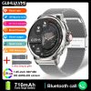 2024 Ultra HD 1.85" Bluetooth Call Smart Watch for Men with GPS Tracking, Waterproof Design and Long-lasting 710mAH Battery - Compatible with Huawei & Xiaomi Devices - Over 400 Dial Options Available 17 3