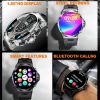 2024 Ultra HD 1.85" Bluetooth Call Smart Watch for Men with GPS Tracking, Waterproof Design and Long-lasting 710mAH Battery - Compatible with Huawei & Xiaomi Devices - Over 400 Dial Options Available 21 7