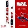 MINISO Spiderman Waterproof Digital Kid's Watch with LED Clock and Sport Wristband Bracelet for Boys - relogio montre Style 39 6