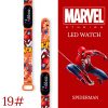 MINISO Spiderman Waterproof Digital Kid's Watch with LED Clock and Sport Wristband Bracelet for Boys - relogio montre Style 44 11