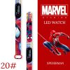 MINISO Spiderman Waterproof Digital Kid's Watch with LED Clock and Sport Wristband Bracelet for Boys - relogio montre Style 45 12