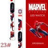 MINISO Spiderman Waterproof Digital Kid's Watch with LED Clock and Sport Wristband Bracelet for Boys - relogio montre Style 48 15