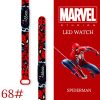 MINISO Spiderman Waterproof Digital Kid's Watch with LED Clock and Sport Wristband Bracelet for Boys - relogio montre Style 56 23