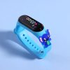 Disney Mickey Kids Watch: Waterproof LED Sports Bracelet for Girls with Spiderman Doll Feature - Electronic Children's Timepiece 53 19