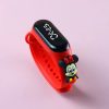 Disney Mickey Kids Watch: Waterproof LED Sports Bracelet for Girls with Spiderman Doll Feature - Electronic Children's Timepiece 54 20