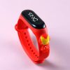 Disney Mickey Kids Watch: Waterproof LED Sports Bracelet for Girls with Spiderman Doll Feature - Electronic Children's Timepiece 57 23