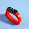 Disney Mickey Kids Watch: Waterproof LED Sports Bracelet for Girls with Spiderman Doll Feature - Electronic Children's Timepiece 61 27