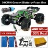 High-Speed 1:16 Brushless RC Drift Car with LED Lights - 80km/h, 4WD Electric Racing Monster Truck for Kids and Adults 35 7