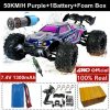 High-Speed 1:16 Brushless RC Drift Car with LED Lights - 80km/h, 4WD Electric Racing Monster Truck for Kids and Adults 46 18